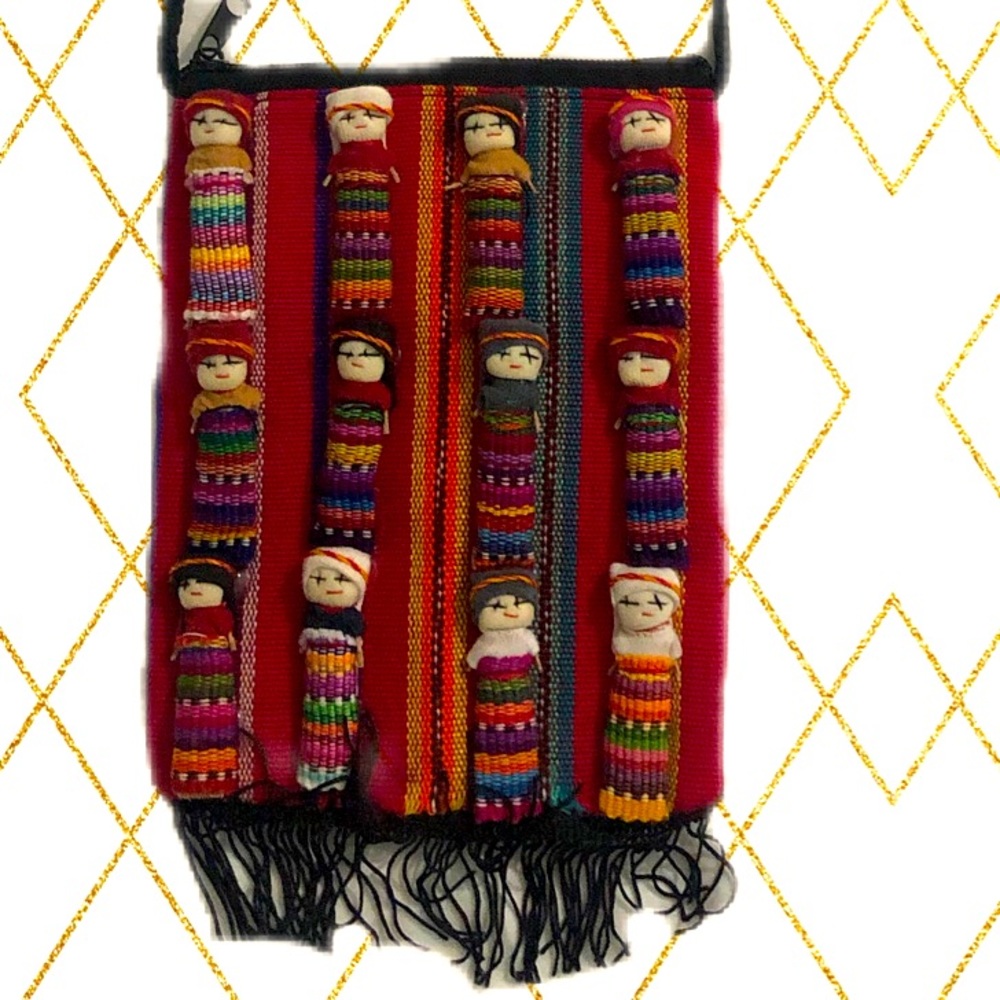 Guatemalan Worry Doll Small Purse